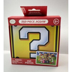 SUPER MARIO ~250 PCS~JIGSAW PUZZLE PALADONE NINTENDO WITH TIN BOX